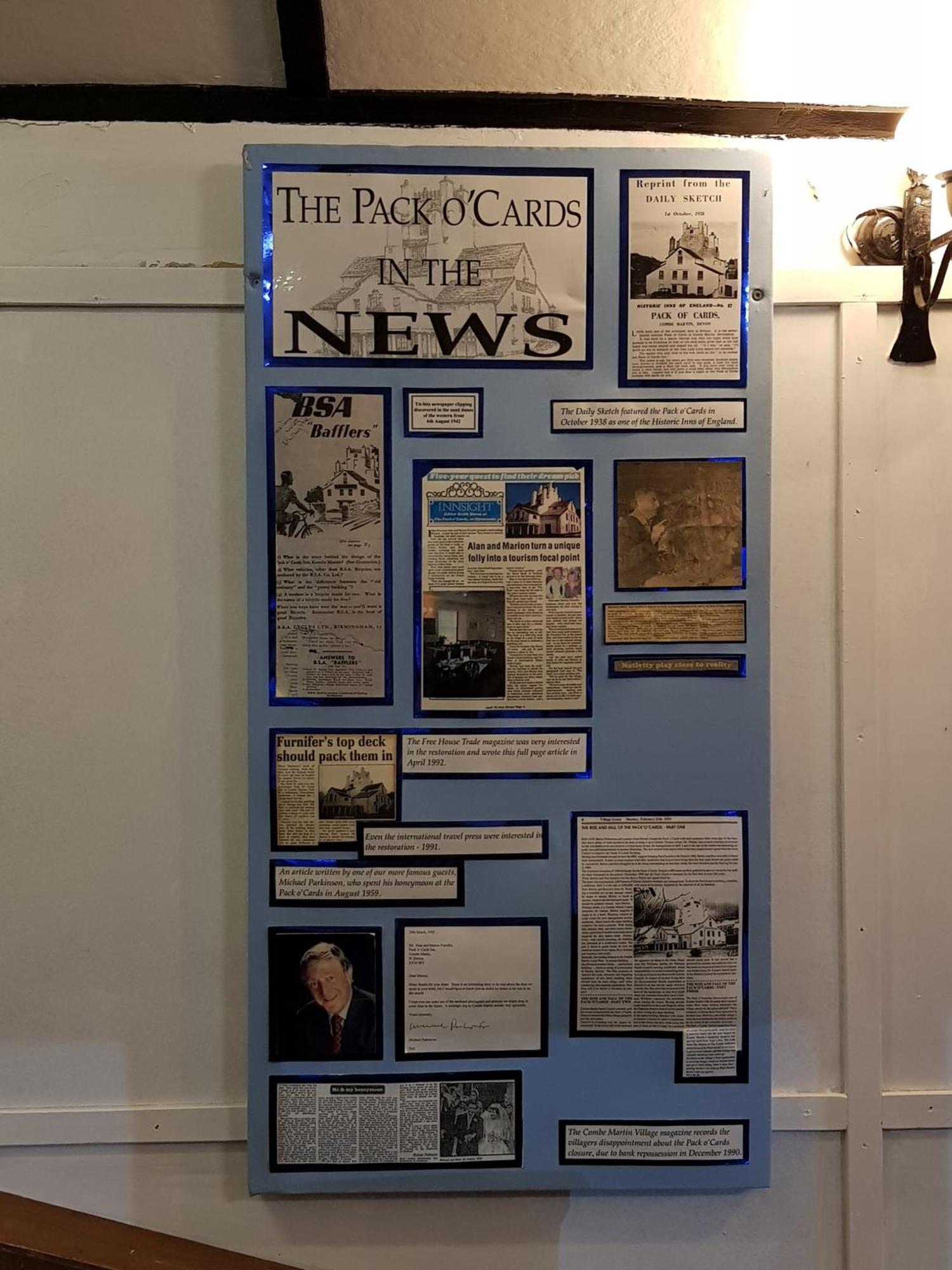 The Pack O' Cards Ξενοδοχείο Combe Martin Εξωτερικό φωτογραφία